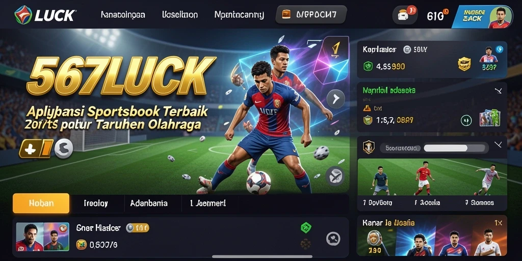 Tampilan gameplay Sportsbook yang menarik dan interaktif.