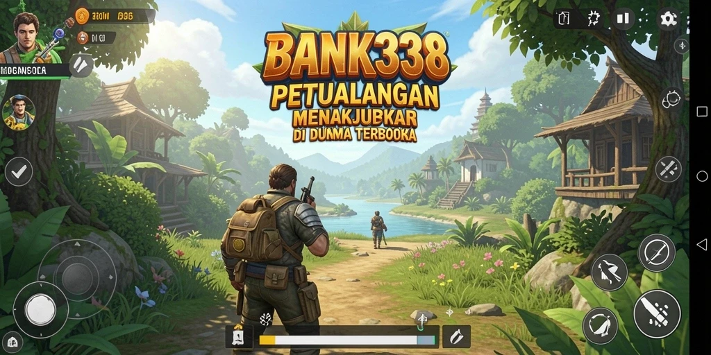 Tampilan menarik dari gameplay Open World BANK338.