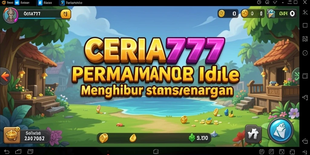 Tampilan gameplay CERIA777 yang menawan dan menghibur.