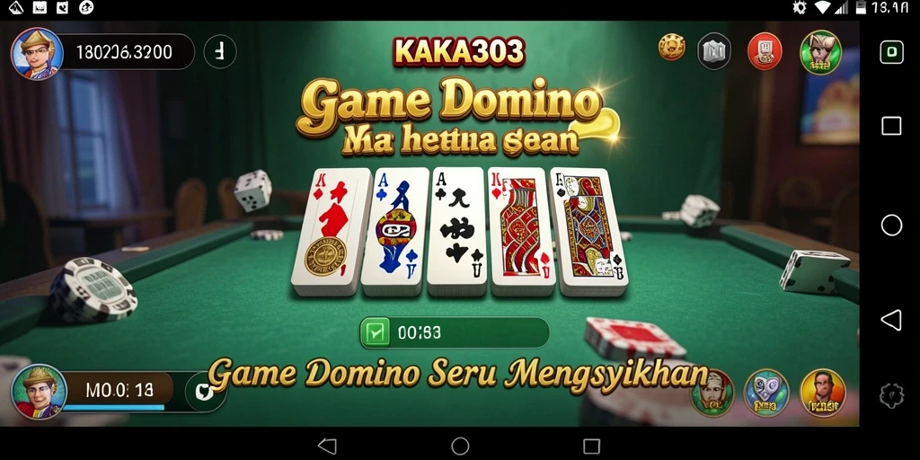 Tampilan gameplay KAKA303 yang menarik dan seru.