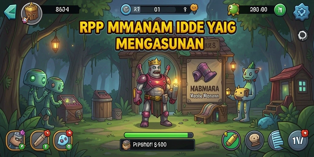 Tampilan gameplay RP8 yang menarik dan santai.